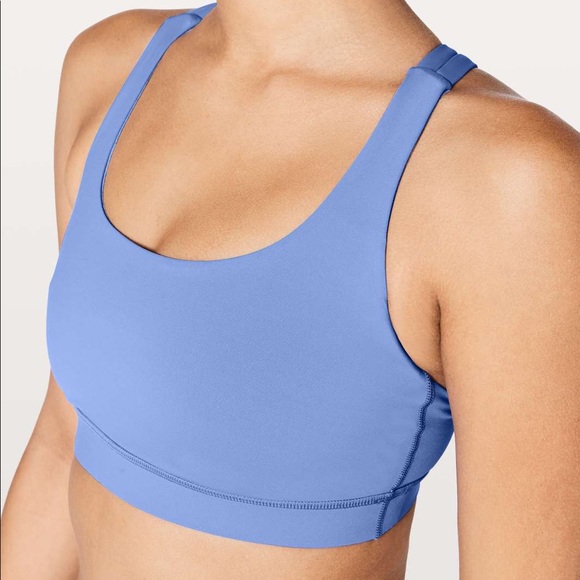 lululemon athletica Other - Lululemon energy bra periwinkle blue